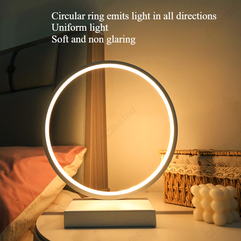 クリエイティブでミニマリストの LED ストレージリングテー - Ring Light Desk Small のレビューと価格