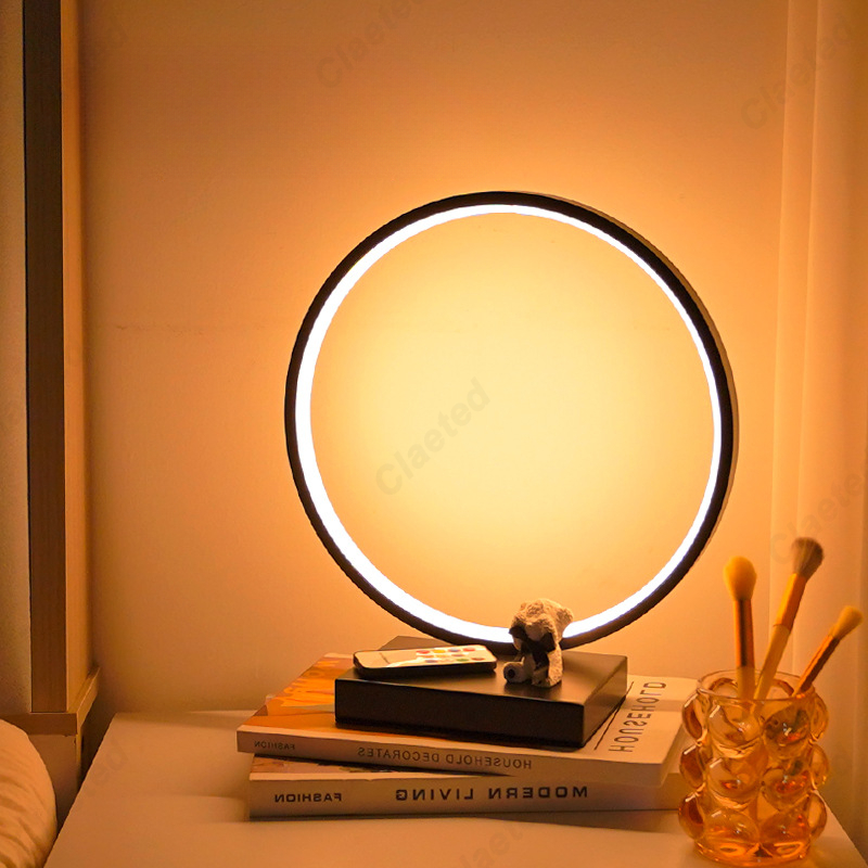 クリエイティブでミニマリストの LED ストレージリングテー - Ring Light Desk Small のレビューと価格