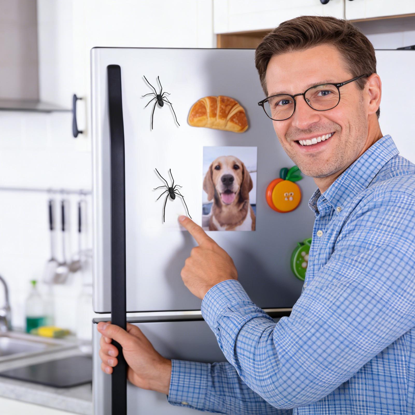 スパイダー型冷蔵庫マグネット　リアルないたずらグッズ　冷蔵庫 - Home Office Tech Gadgets のレビューと価格