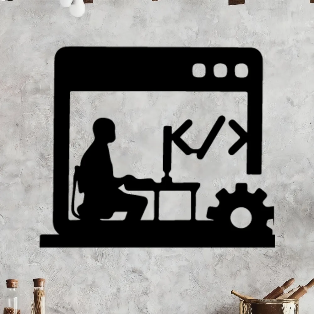CIFBUY メタルウォールアート プログラマーギフト テッ - Tech Office Wall Art のレビューと価格