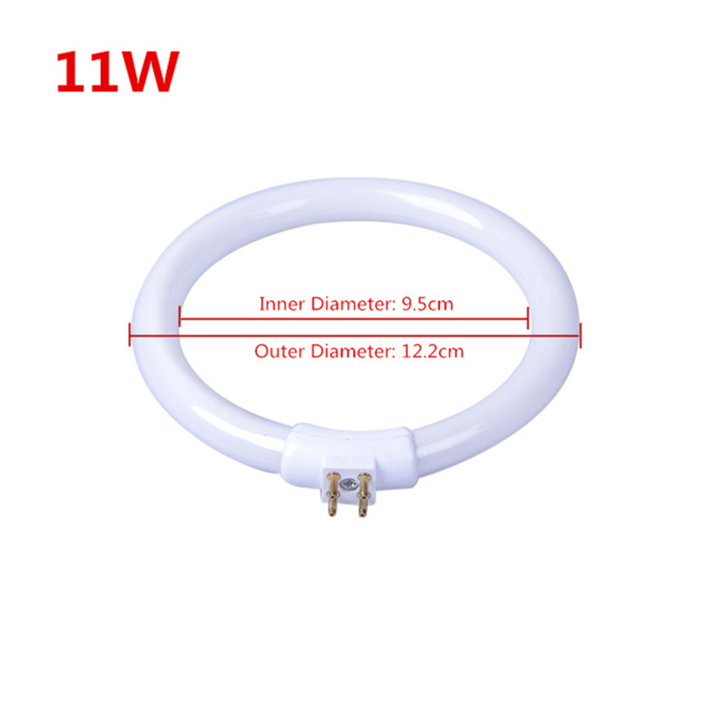ラウンドチューブt4,蛍光灯,拡大鏡,4ピン,白,11w,1 - Ring Light Desk Small のレビューと価格