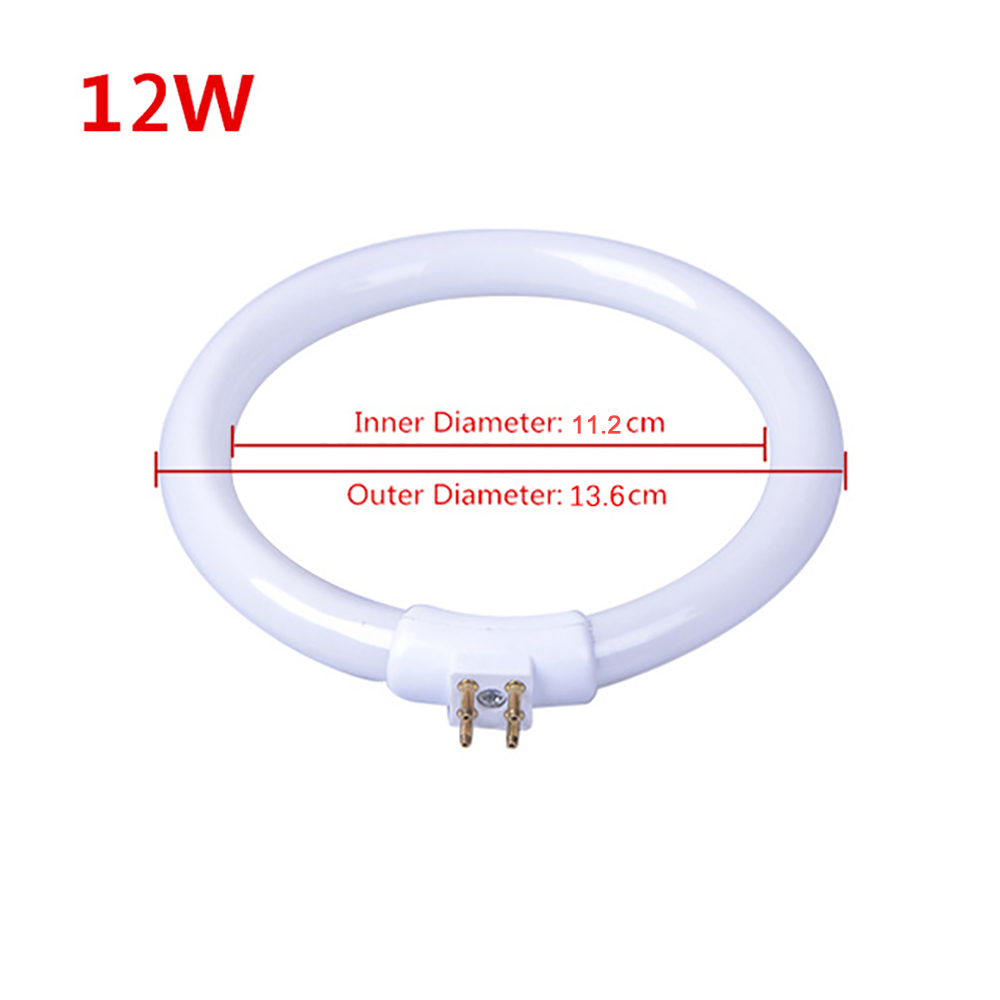 ラウンドチューブt4,蛍光灯,拡大鏡,4ピン,白,11w,1 - Ring Light Desk Small のレビューと価格